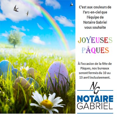 Joyeuses Pâques !