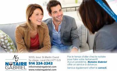 Votre notaire… à distance !