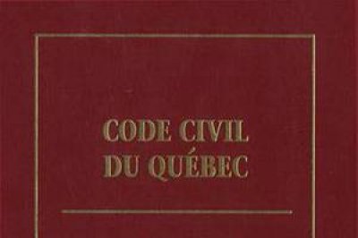 25e ANNIVERSAIRE DU CODE CIVIL DU QUÉBEC (1994-2019)