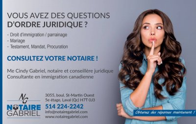 Vous avez des questions d'ordre juridique?