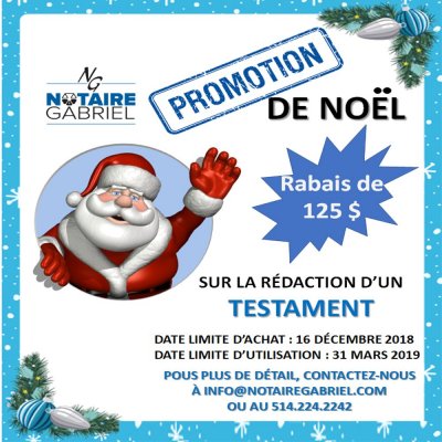 Offre exceptionnelle pour Noel !
