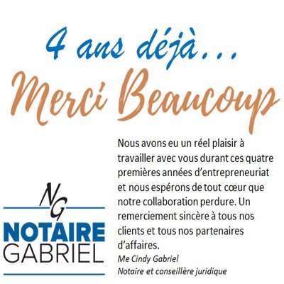 4 ans... Déjà!